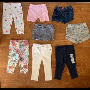 18 month pants/shorts bundle